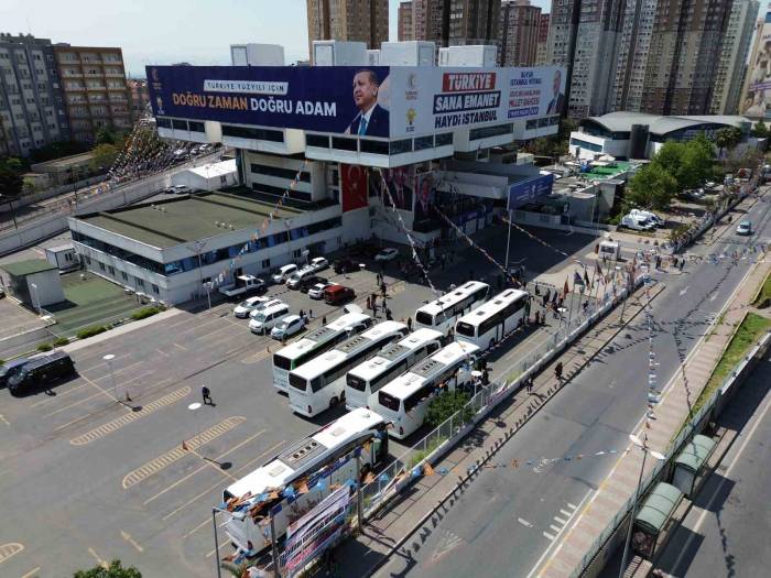 Ak Parti İstanbul’dan Anadolu’ya 1000 Otobüs
