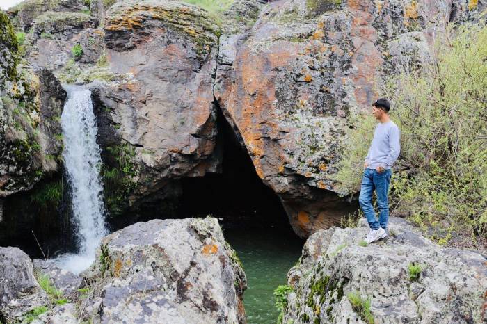 Görenlerin Hayran Kaldığı Bekiran Şelalesine Yoğun İlgi