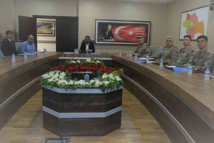 Siirt’te Seçim Güvenliği Toplantısı Yapıldı