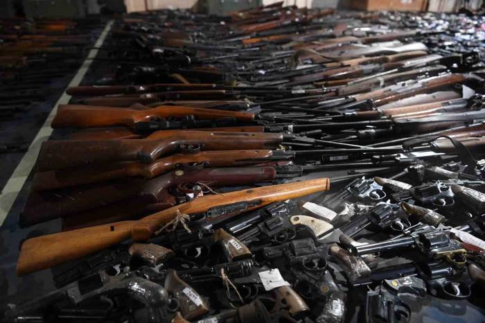 Sırbistan’da 13 Bin 500 Yasa Dışı Silah Yetkililere Teslim Edildi