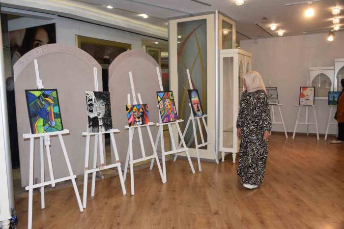 Şahinbeyli Öğrencilerden Muhteşem Tablolar