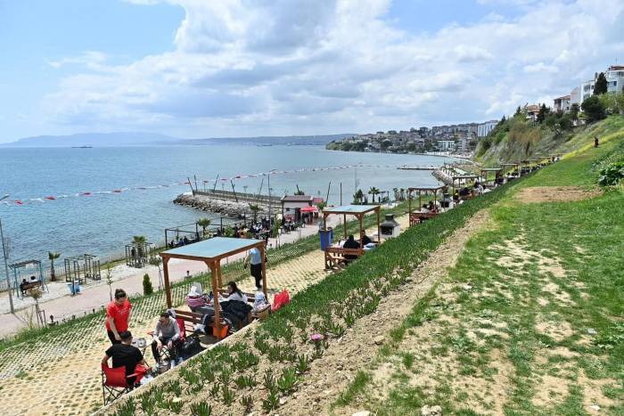 Alkaya Paşa Sahili Yaza Hazırlanıyor