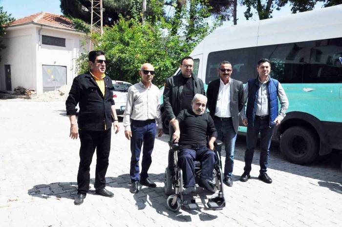 Didim’de Engelli Depremzedenin Talebi Yerine Getirildi