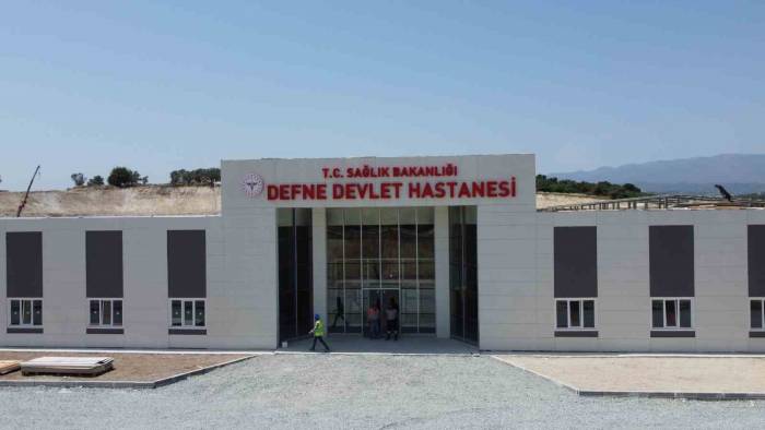 Temel Atımı Gündem Olan Defne Devlet Hastanesi, Açılış İçin Gün Sayıyor