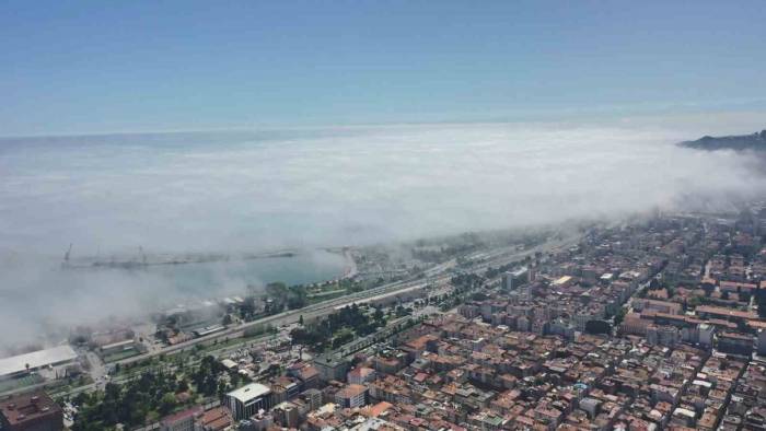 Samsun’da Sis Denizi