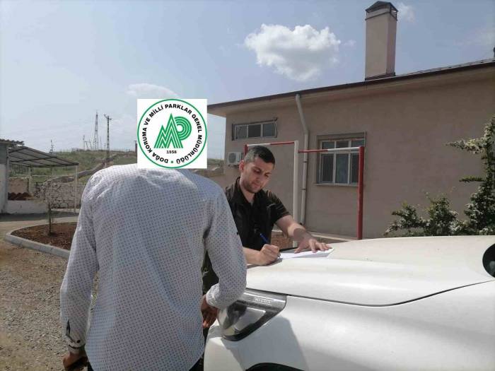 Siirt’te Kaçak Avlanan 1 Kişiye Para Cezası Kesildi