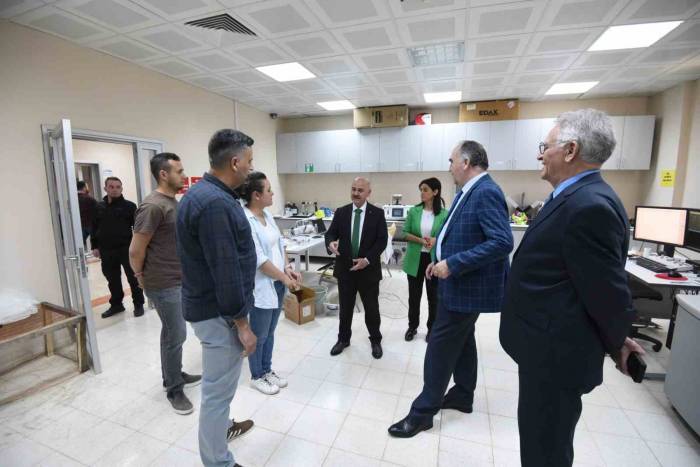 Rektör Dalgın, Düzce Üniversitesinde Yapılan Çalışmaları İnceledi