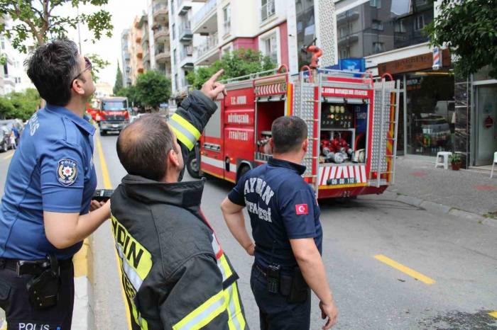 Şofbenden Duman Çıktı, Aydın Ateş Aldı