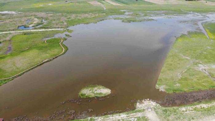 Kaz Gölü Eşsiz Güzelliğiyle Mest Ediyor