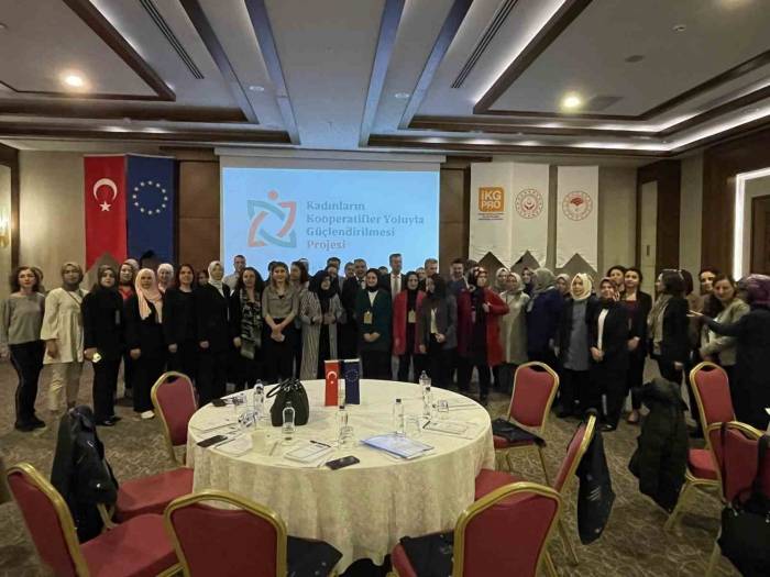 ‘kadınların Kooperatifler Yoluyla Güçlendirilmesi’ Projesi Tanıtım Toplantısı Yapıldı