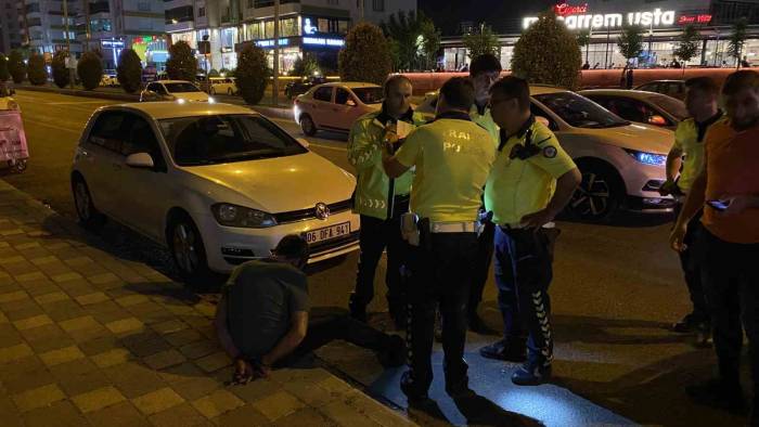 Diyarbakır’da Alkollü Sürücü Dört Kilometrelik Kovalamaca Sonucu Yakalandı