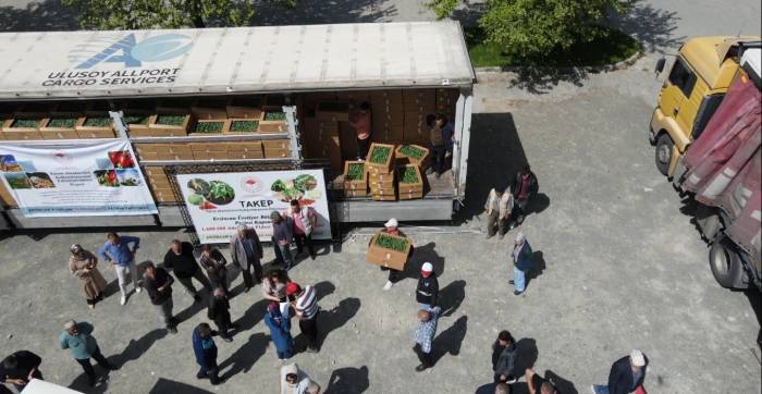 Erzincanlı Çiftçilere 1 Milyon Fide Dağıtıldı