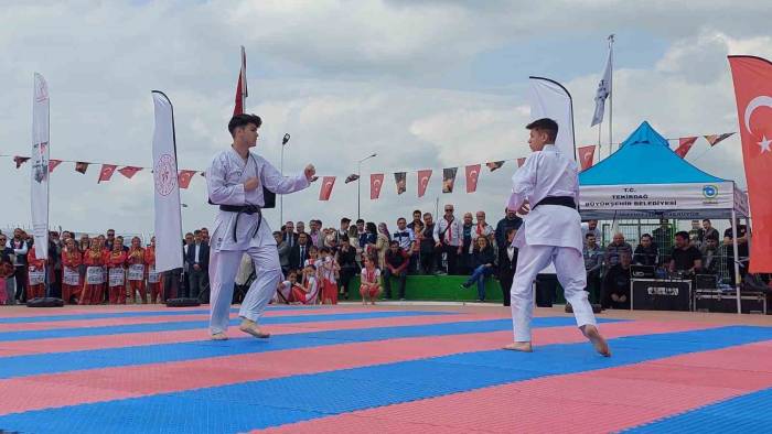 Tekirdağ’da 19 Mayıs Nefes Kesti