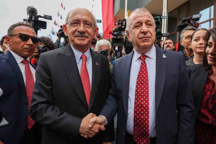 Kılıçdaroğlu’ndan, Zafer Partisi Genel Başkanı Özdağ’a Ziyaret