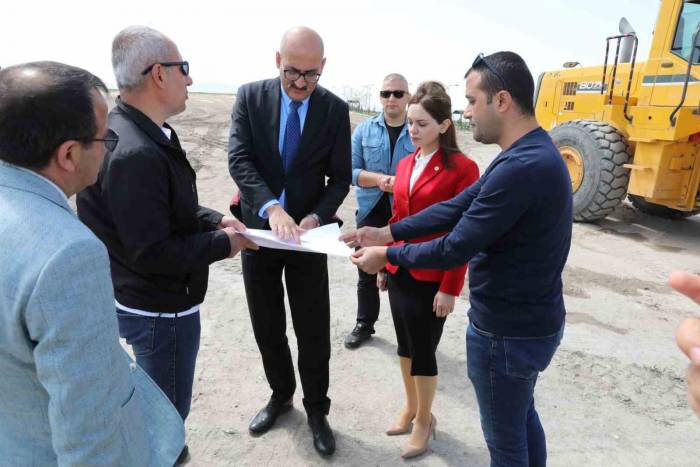 Erçek Flamingo Parkı İçin Çalışmalar Başladı