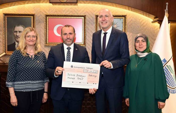 Yalova’nın Kardeş Şehri Rottenburg’tan Depremzedelere 21 Bin Euro Bağış