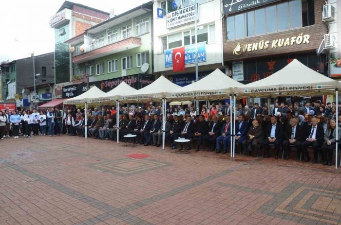 Çaycuma’da 19 Mayıs Atatürk’ü Anma, Gençlik Ve Spor Bayramı Kutlandı