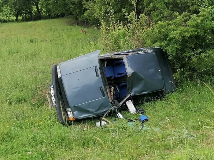 Çan’da Trafik Kazası: 1 Yaralı