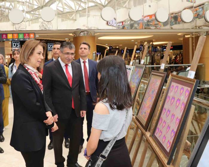 Vali Becel Ve Rektör Aktekin Atölye Açılışına Katıldı