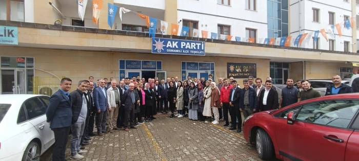 Başkan Şahin, Ak Parti Heyetini Ağırladı