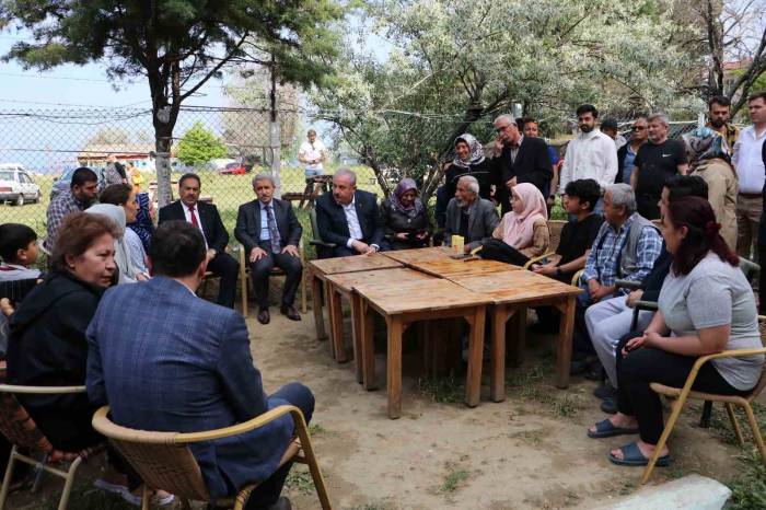 Tbmm Başkanı Şentop’tan Chp’li Belediyenin Depremzede Kararına Sert Tepki: “esir Kampına Dönüştürmüş Vaziyette”