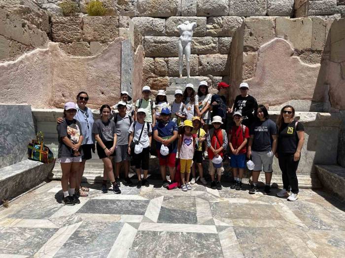 Marmaris Bilsem Öğrencileri Knidos’ta Araştırma Gezisi Yaptı