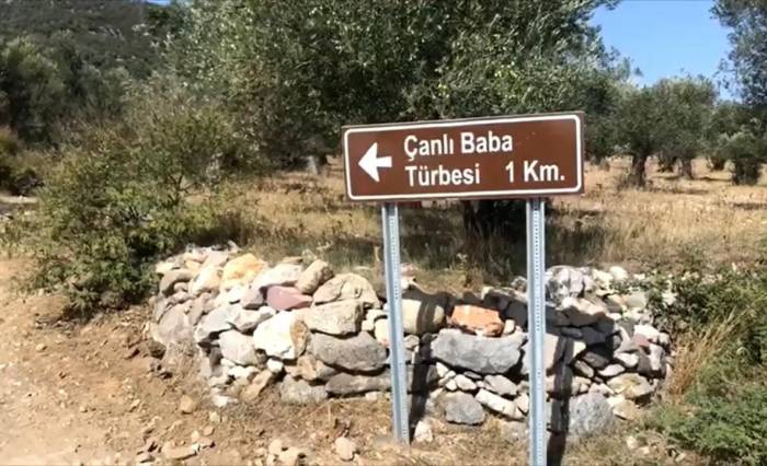 Edremit’te Çanlı Baba Türbesi Unutuldu