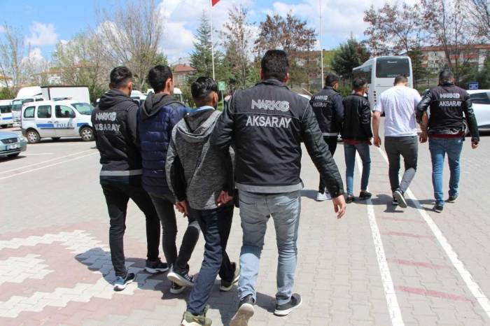 Aksaray’da Uyuşturucu Operasyonu: 24 Şüpheli Tutuklandı