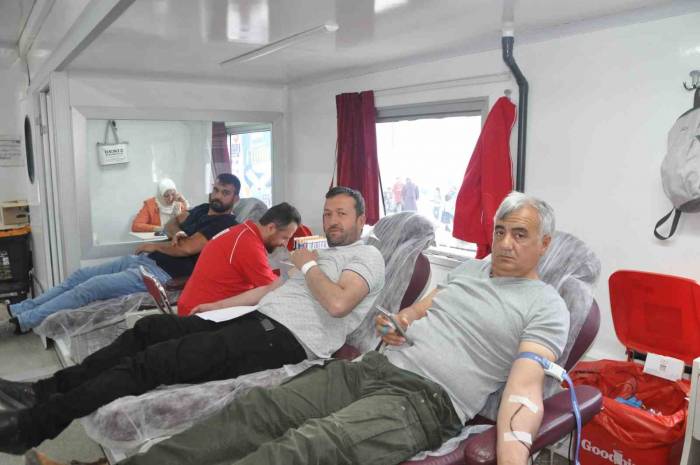 Sorgun Halkından Kan Bağışına Yoğun İlgi