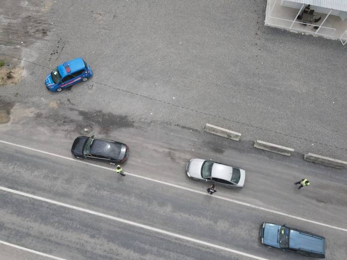 Jandarmadan Dronlu Denetim
