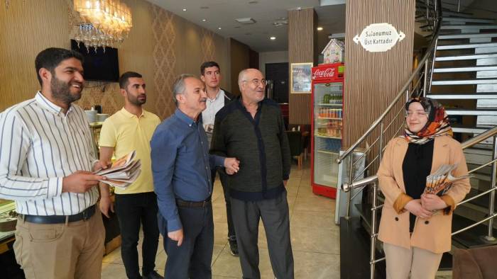 Kılınç, Esnaflarla Bir Araya Geldi