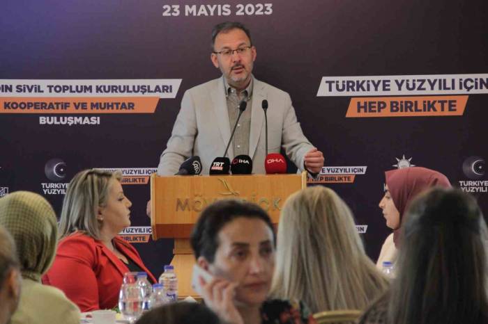 Bakan Kasapoğlu: “kadının Misyonunu Birlikte Arttıracağız”