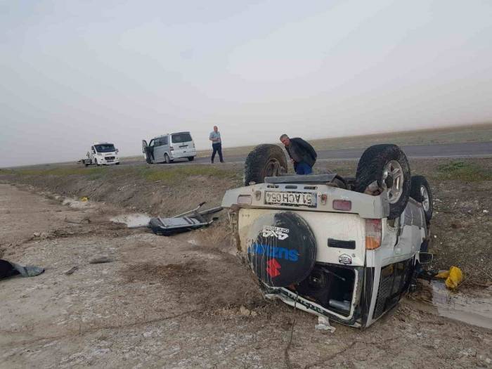 Otomobiller Çarpıştı: 1 Yaralı