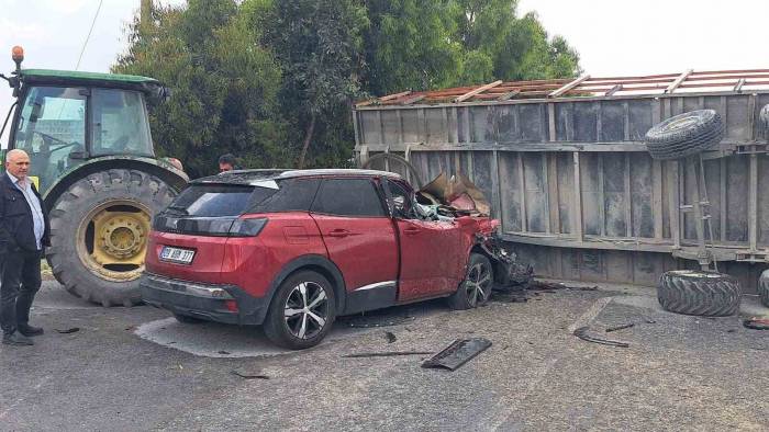 Söke’de Trafik Kazası: 1 Yaralı