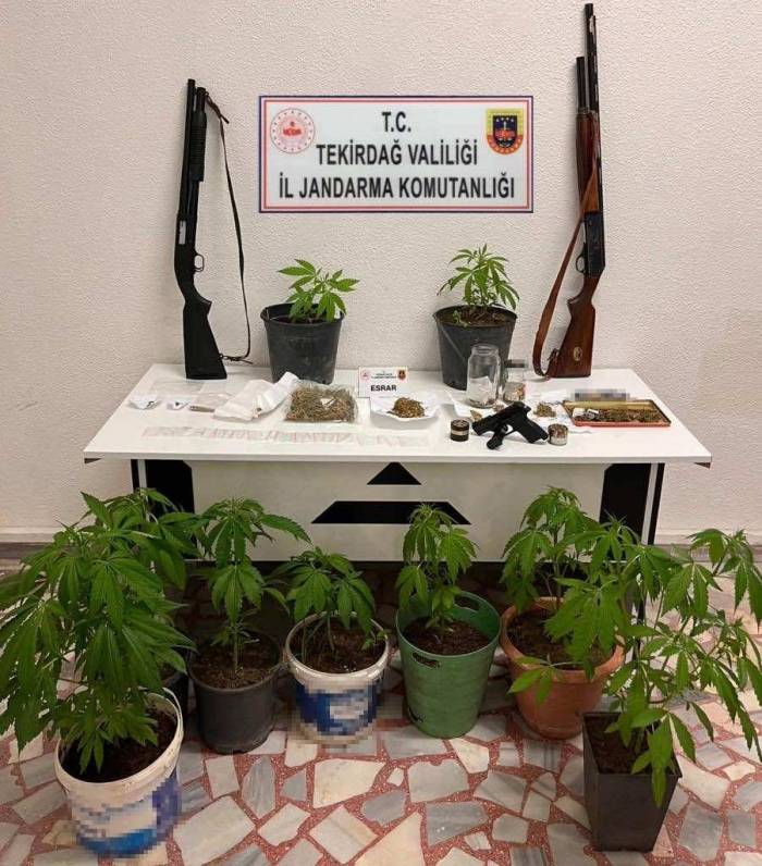 Tekirdağ’ın 4 İlçesinde Uyuşturucuya Darbe: 6 Gözaltı