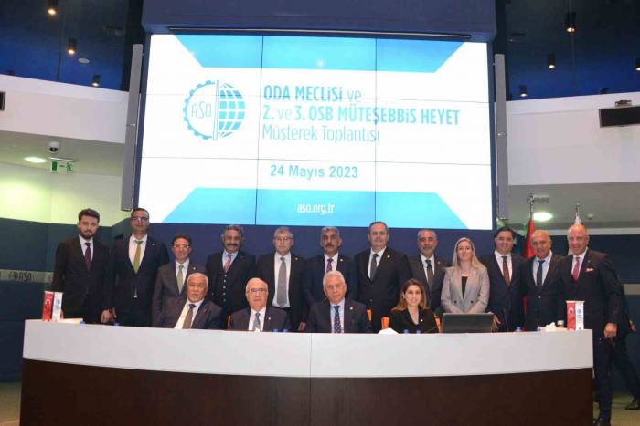 Aso 2. Ve 3. Osb Başkanlığı Seçiminde Mete Çağlayan Güven Tazeledi