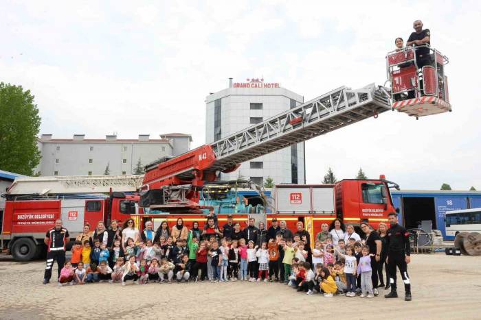 Bozüyük’te Miniklere Yangın Eğitimi