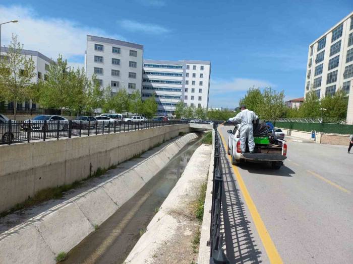 Belediye Ekiplerinin Vektörel Çalışmaları Sürüyor