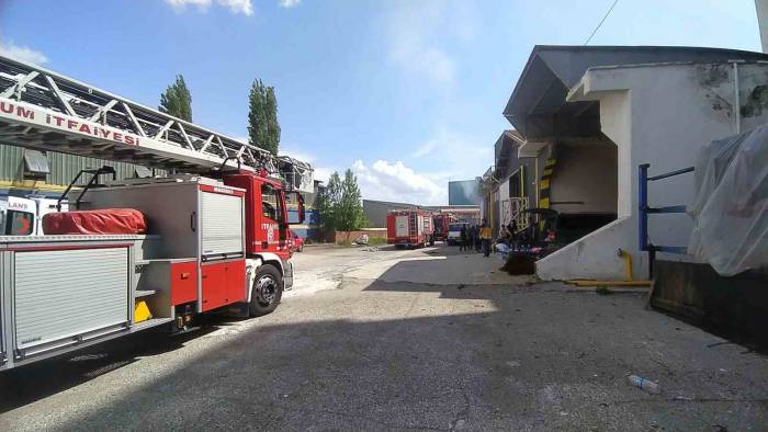 Çorum’daki Bronz Fabrikasındaki Patlama