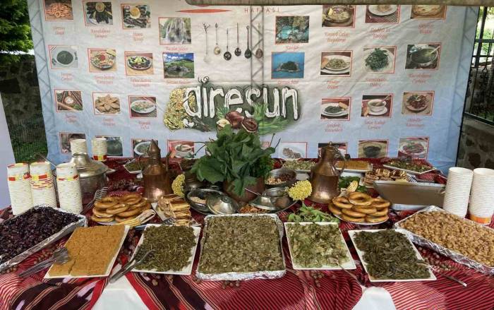 Giresun’da Yöresel Ürünler Yemek Yarışması Yapıldı