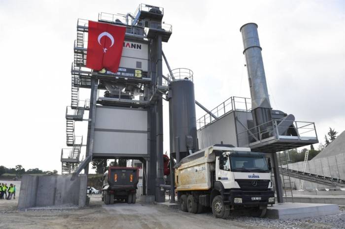 Büyükşehir’den Yeni Asfalt Üretim Tesisi