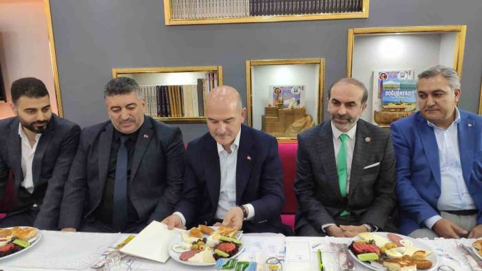 Bakan Soylu, Ahmed-i Hani Kültür Evi’nin Açılışına Katıldı