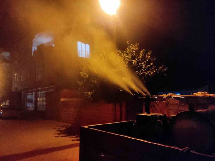 Kahta’da İlaçlama Çalışmalarına Hız Verildi