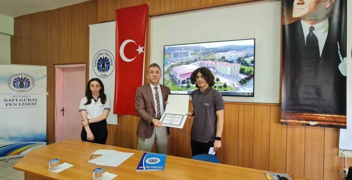 Kütahya Nafi Güral Fen Lisesinde “cahit Arf Matematik Soru Yazma” Yarışması