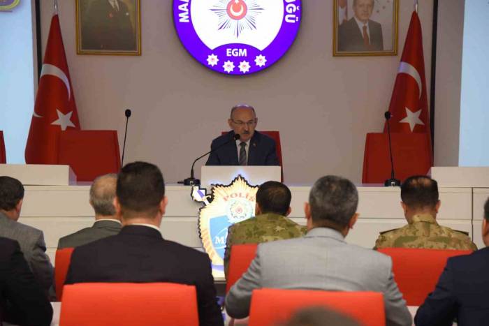 Manisa’da Seçim Güvenliği Toplantısı Yapıldı