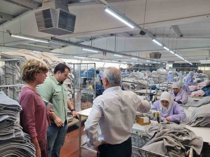 Denizli Osb, Uluslararası Çalışma Örgütü Temsilcilerini Ağırladı