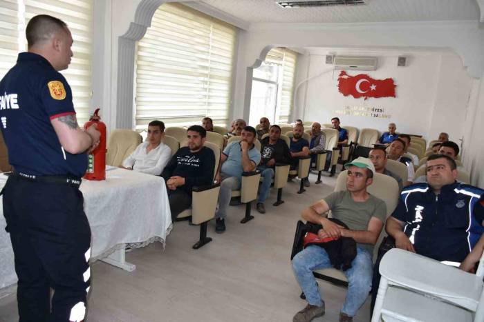 İskilip’te Belediye Personeline Afet Eğitimi