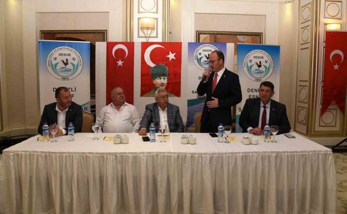 Denizli Esnaf Odası Başkanları Ekonomik Gelişmeleri Değerlendirdi