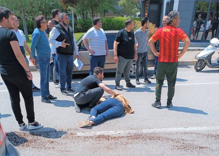 Aracın Çarptığı Kadın Yaya Ağır Yaralandı