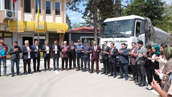 Demirköy’den Depremzedelere Yardım